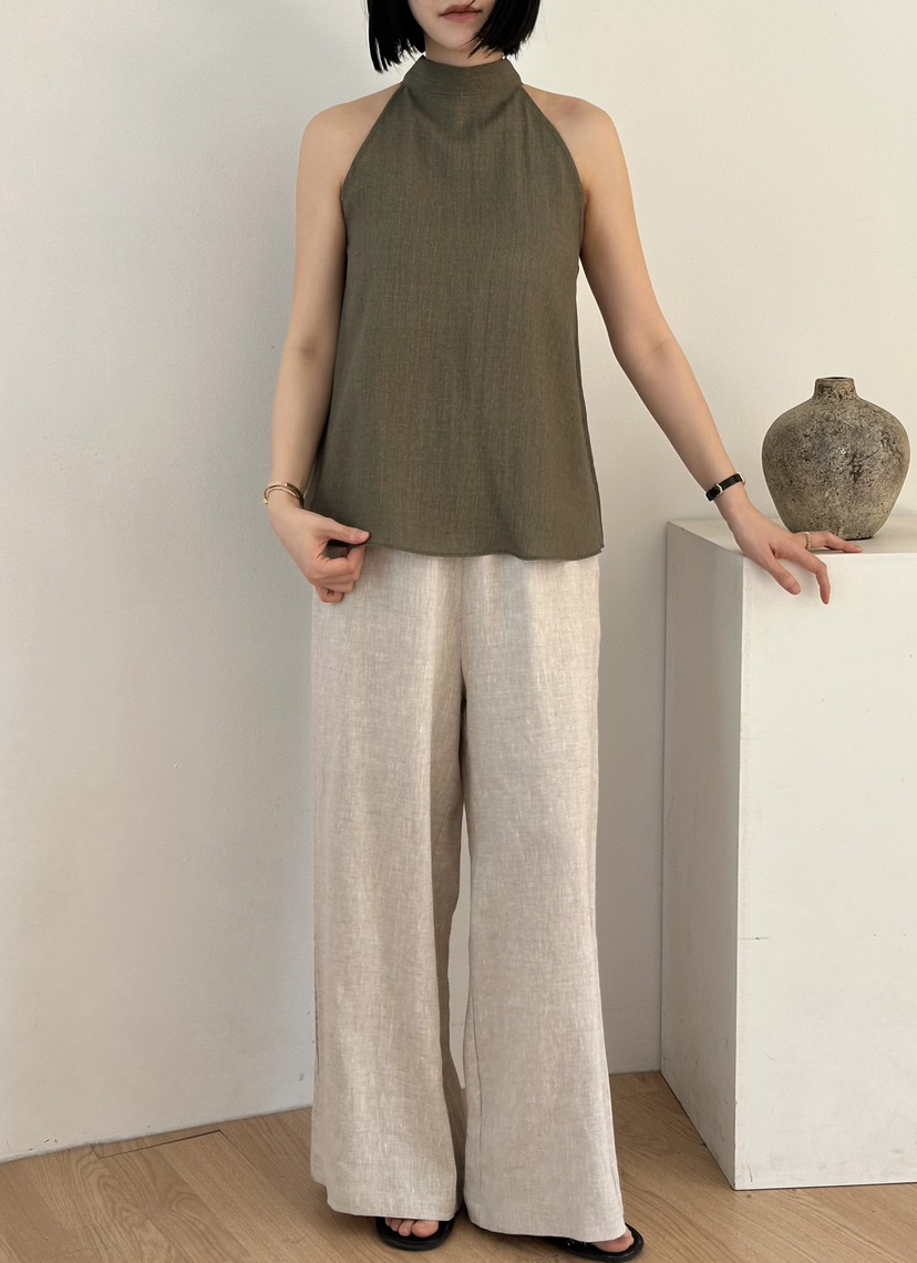 LE VASE韓國直郵女裝新款推薦人氣26夏季熱賣吊帶背心系帶LE VASE吊帶/背心