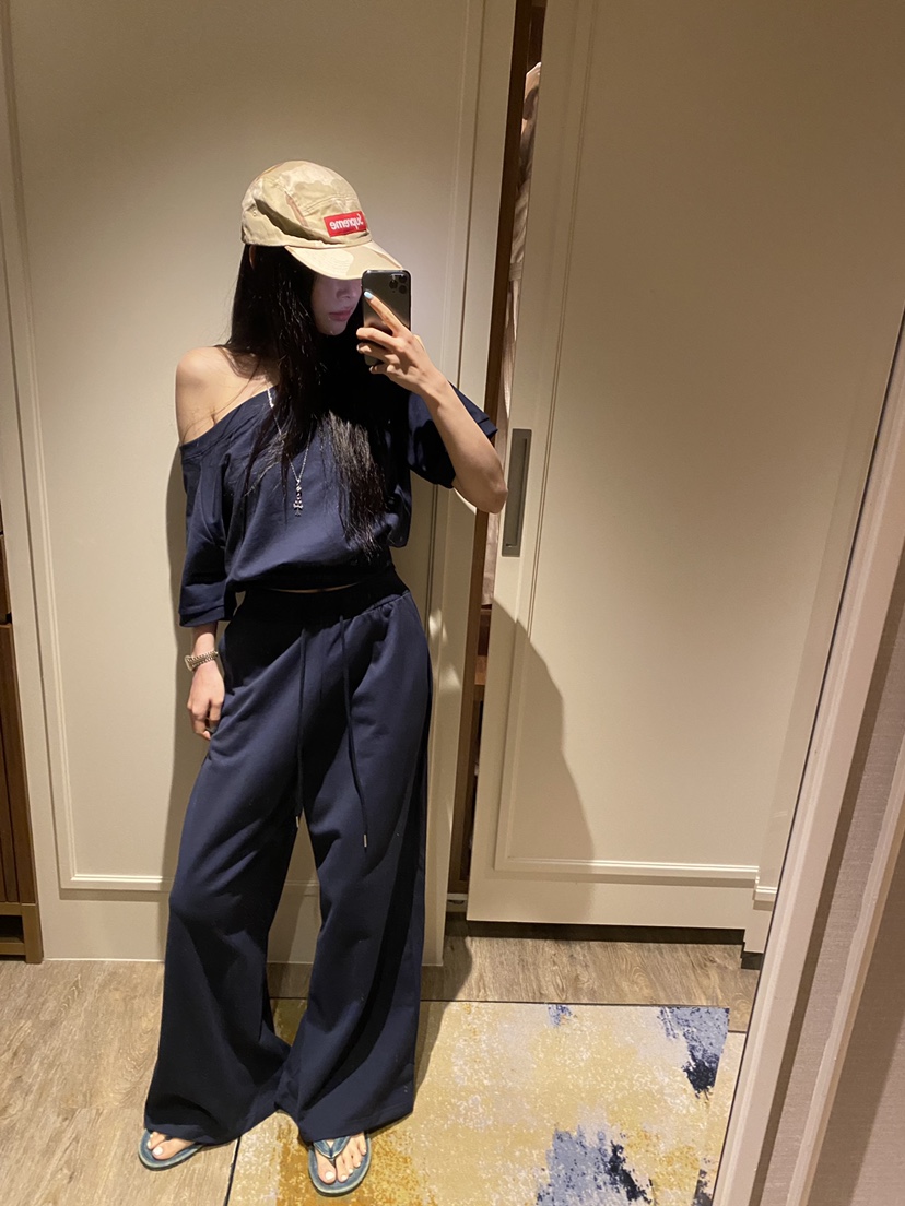 FOUREIGHT韓國代購女士新款時尚休閑熱賣職業26夏季休閑褲FOUR EIGHT休閑褲