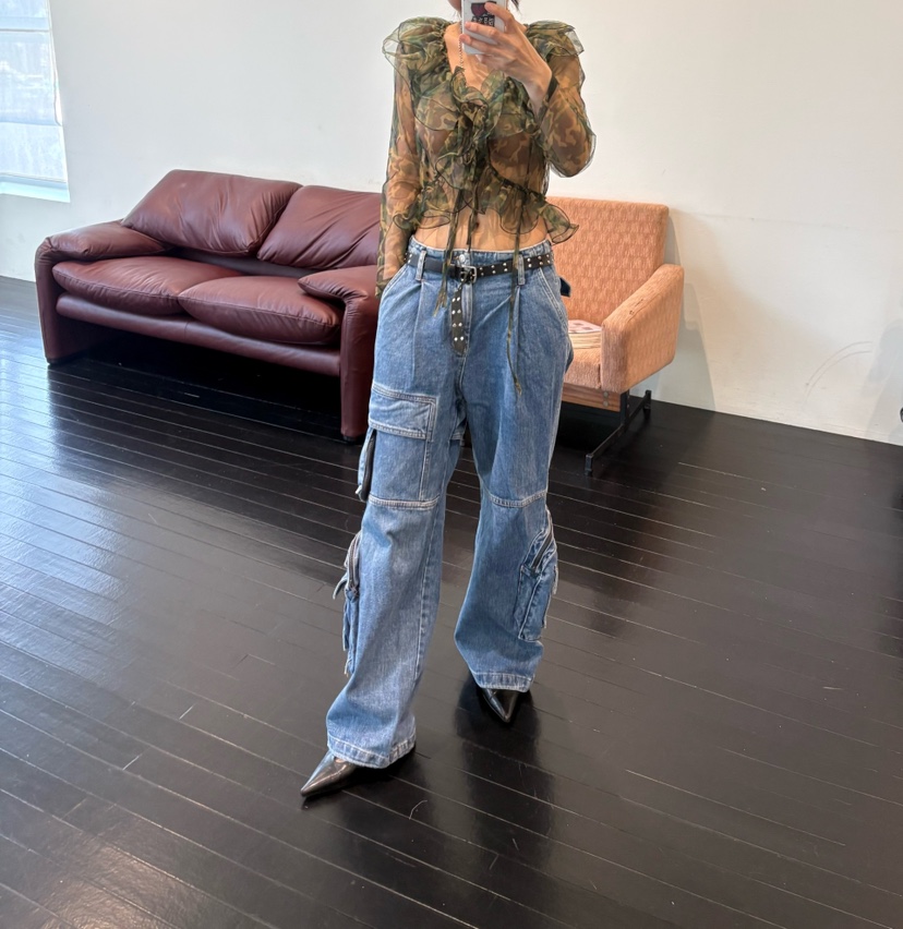 PLATFORM-L韓國直郵實拍女士新款熱賣襯衫蕾絲衫羊毛衫開襟PLATFORM襯衫/蕾絲衫