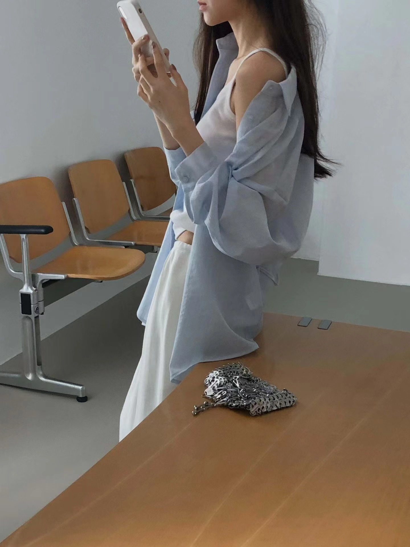 PROPER 프로퍼韓國代購女士新品熱賣休閑職業襯衫蕾絲衫PROPER 프로퍼襯衫/蕾絲衫