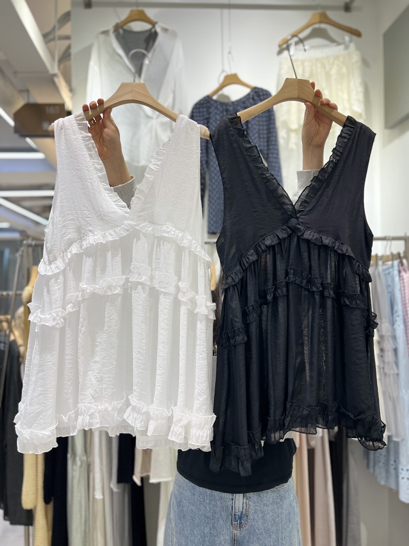 OLA韓國直郵女裝新品26春夏時尚熱賣人氣推薦休閑吊帶背心mellor/OLA吊帶/背心