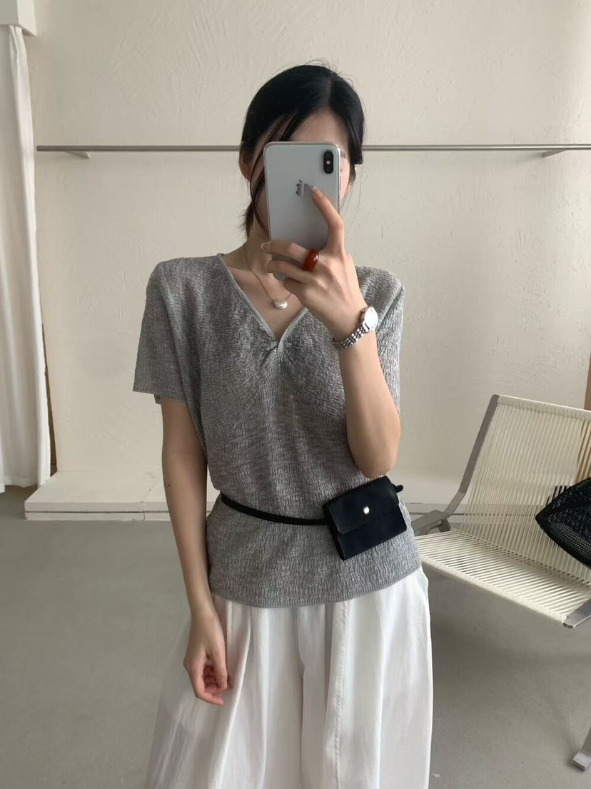 OLA韓國東大門代購女士新品熱賣推薦人氣休閑26春夏針織衫mellor/OLA針織衫
