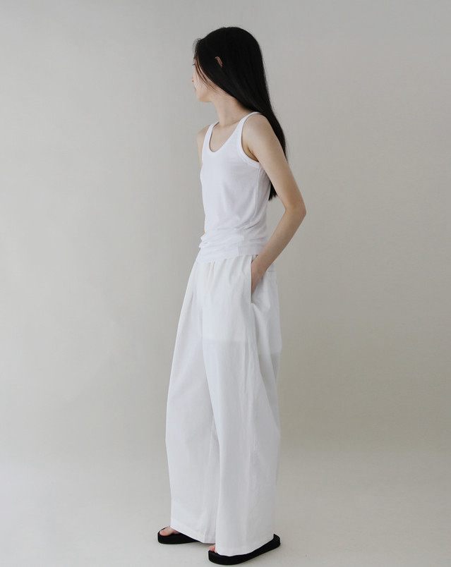PLANTS ON GRAY韓國直郵實拍女裝新款推薦吊帶背心羅紋PLANTS ON GRAY吊帶/背心