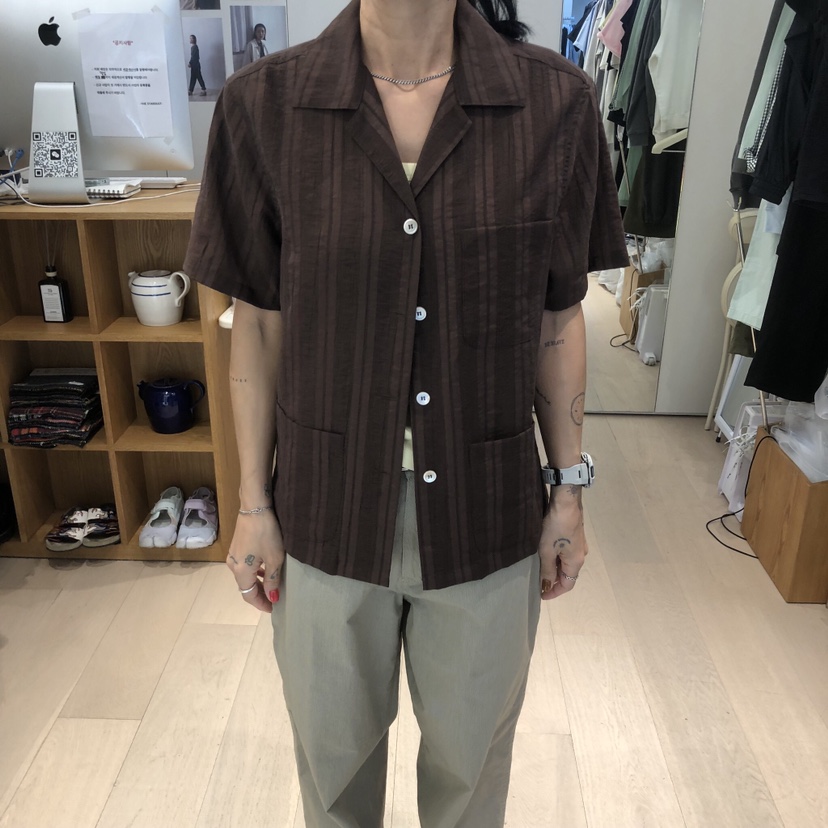 THE STARDUST東大門實拍韓國女士新品人氣休閑襯衫蕾絲衫THE STARDUST襯衫/蕾絲衫圖色2