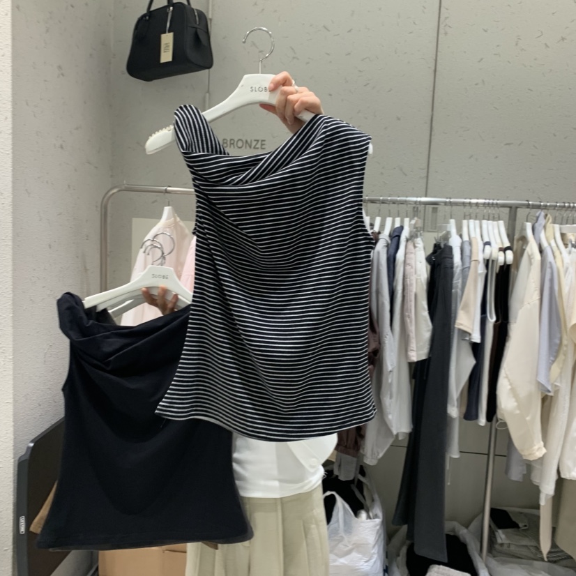 BRONZE韓國東大門代購女裝新品人氣熱賣26夏季職業吊帶背心BRONZE吊帶/背心圖色1