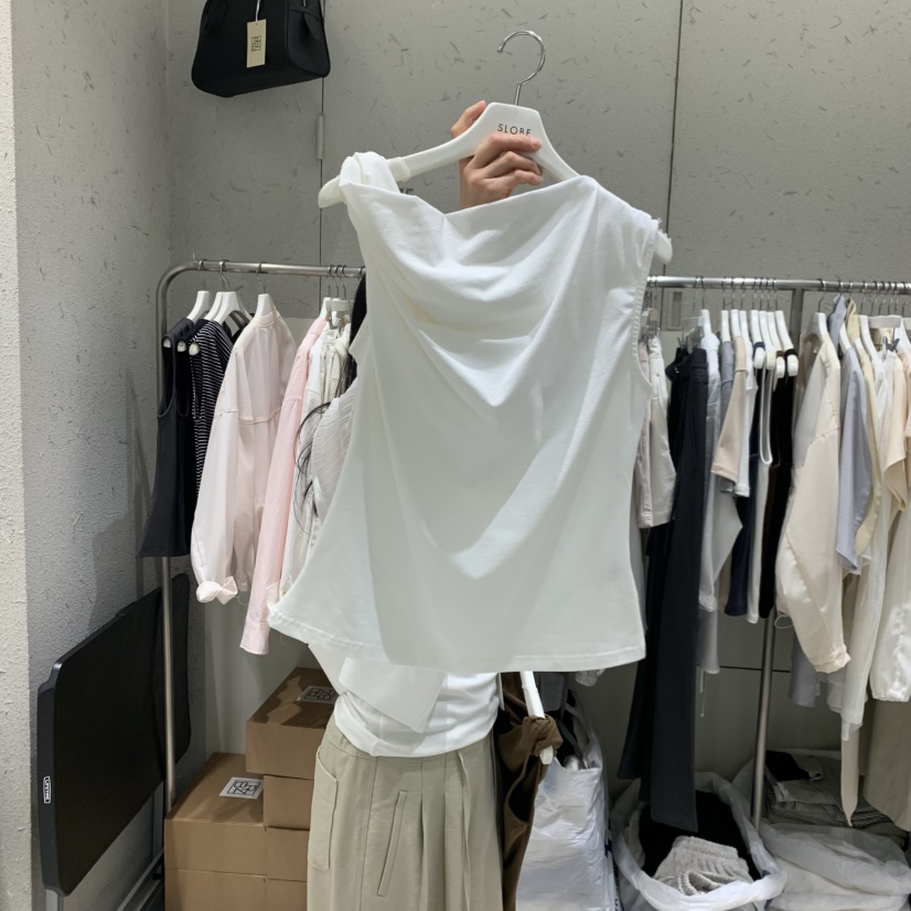 BRONZE韓國東大門代購女裝新品人氣熱賣26夏季職業吊帶背心BRONZE吊帶/背心圖色4