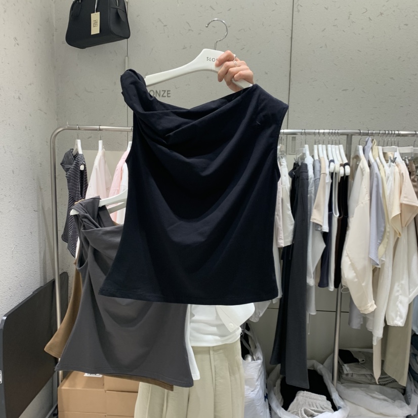 BRONZE韓國東大門代購女裝新品人氣熱賣26夏季職業吊帶背心BRONZE吊帶/背心圖色5