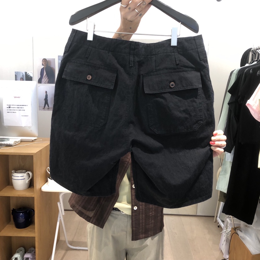 THE STARDUST韓國直郵女裝新款職業熱賣26夏季休閑短褲系帶THE STARDUST短褲