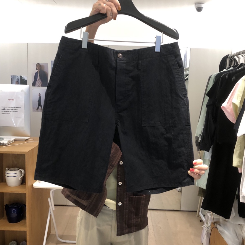 THE STARDUST韓國直郵女裝新款職業熱賣26夏季休閑短褲系帶THE STARDUST短褲圖色1