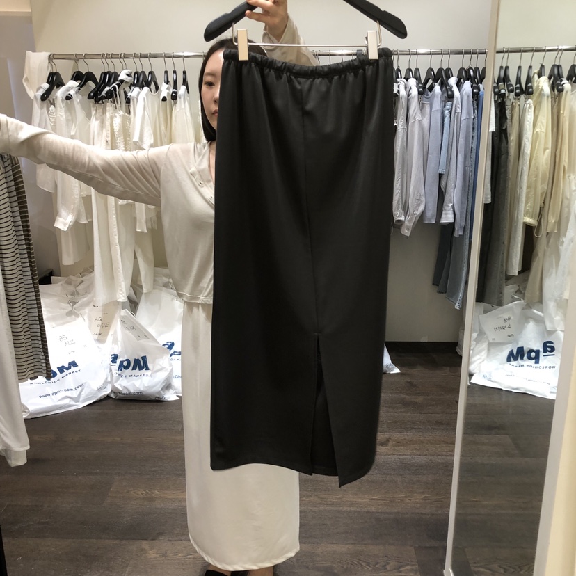 OURIN/THIS IS韓國東大門直郵女士新款時尚半身裙中短裙OURIN/THIS IS半身裙/中短裙