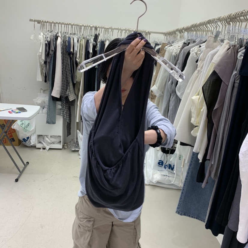 PADO東大門實拍韓國女裝新款時尚職業休閑推薦26夏季吊帶背心PADO吊帶/背心