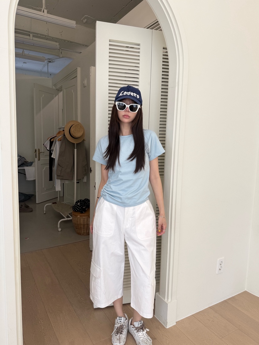 LUMIPLE東大門實拍韓國女士新品熱賣時尚推薦26夏季人氣T恤LUMIPLET恤