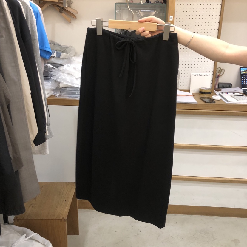 ARCHITEKT韓國直郵實拍女士新品時尚人氣熱賣休閑長裙針織裙ARCHITEKT長裙