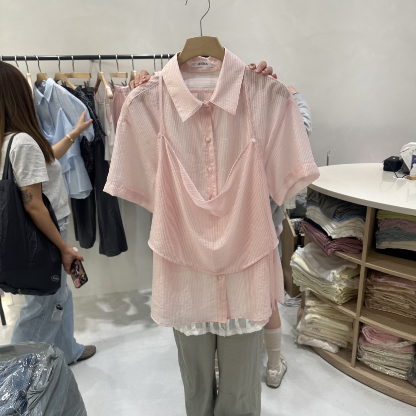 AURA韓國直郵女裝新品推薦職業休閑時尚熱賣26春夏套裝套裝Au ra套裝圖色2