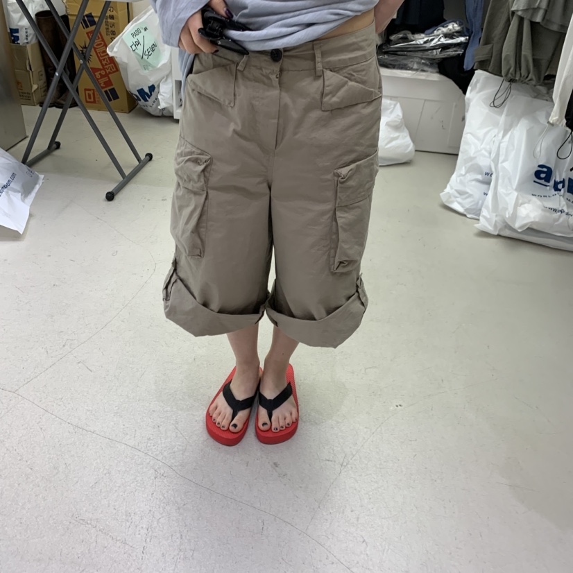 PADO韓國代購女士新品職業26夏季時尚休閑熱賣人氣推薦短褲PADO短褲圖色1