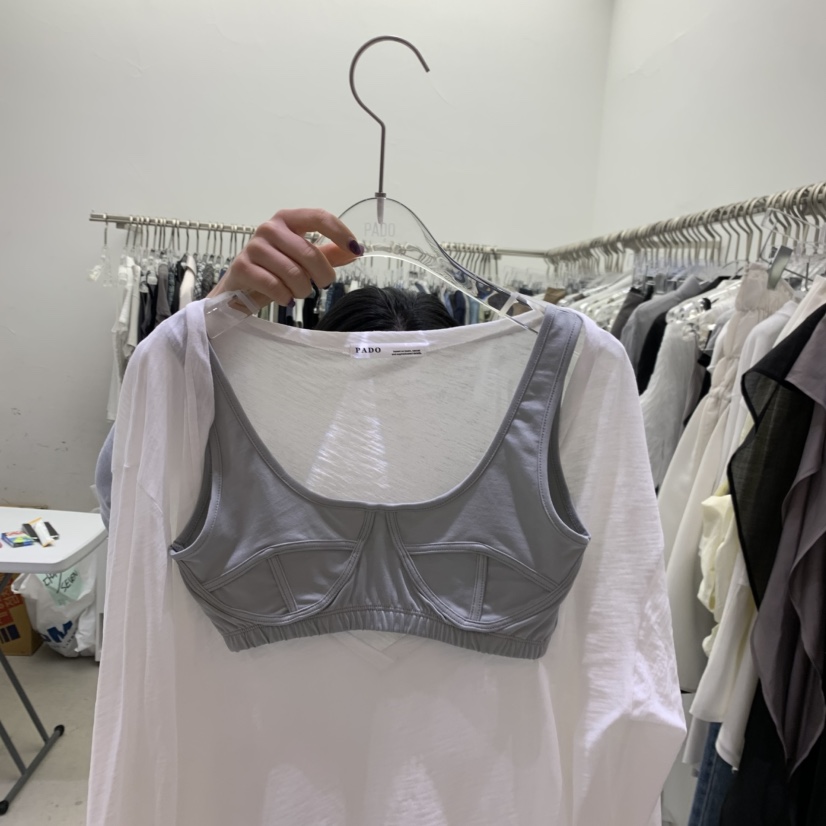 PADO東大門實拍韓國女士新品26春夏推薦時尚吊帶背心絲綢PADO吊帶/背心圖色3