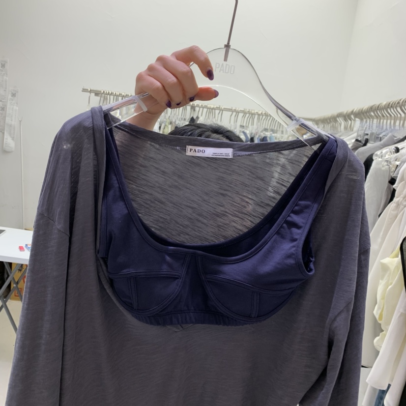 PADO東大門實拍韓國女士新品26春夏推薦時尚吊帶背心絲綢PADO吊帶/背心圖色4