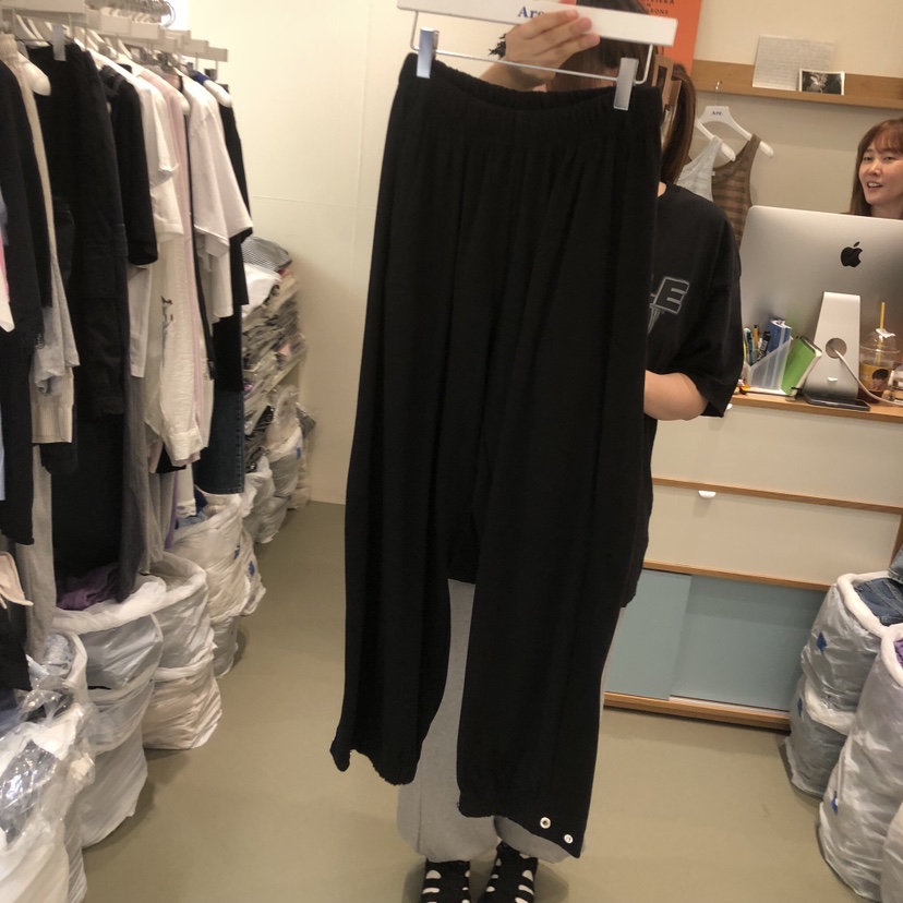 ARE韓國直郵實拍女裝新款人氣時尚熱賣26夏季休閑26春夏休閑褲ARE YOU/ARE休閑褲圖色2