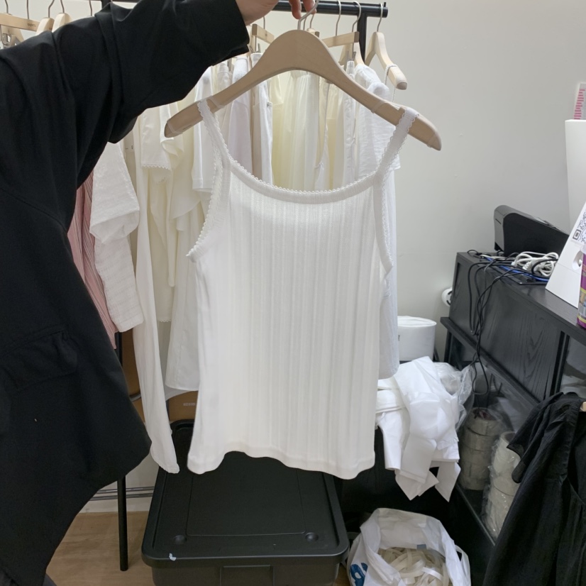 SPAGHETTI韓國東大門代購女士新品推薦熱賣26春夏吊帶背心spaghetti吊帶/背心