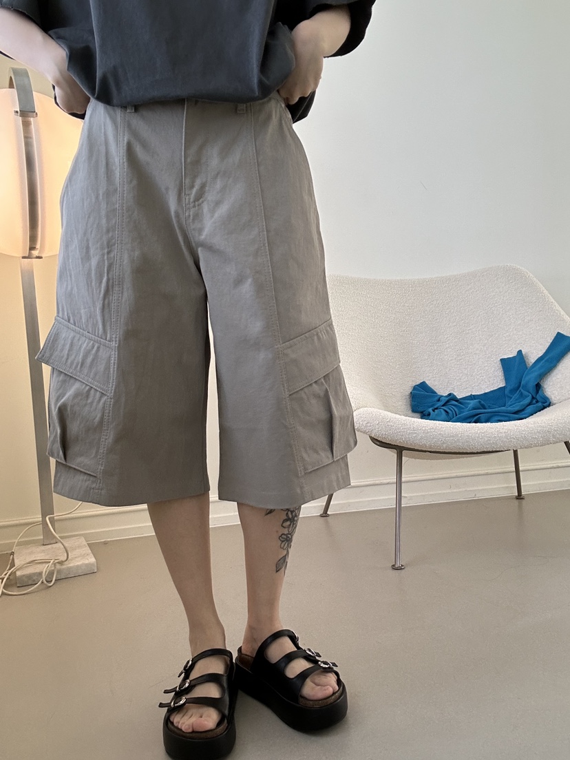 LUMIPLE韓國直郵女士新款時尚26夏季職業推薦人氣熱賣短褲LUMIPLE短褲