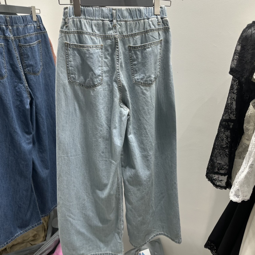 TARABY MOTION韓國直郵女士新款時尚推薦熱賣牛仔褲寬松TARABY MOTION牛仔褲