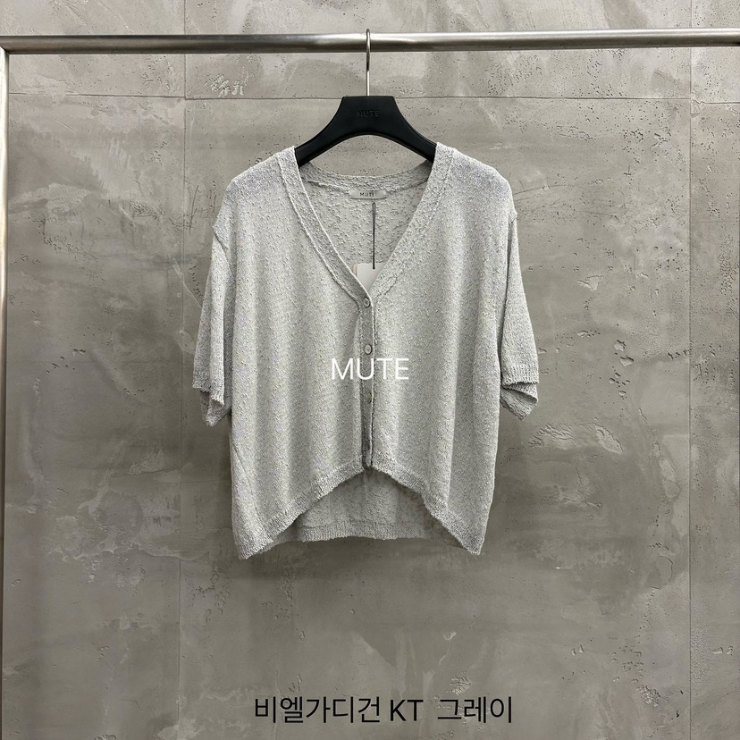 MUTE-P韓國直郵女士新品26夏季熱賣推薦休閑職業針織衫開衫MUTE針織衫圖色4