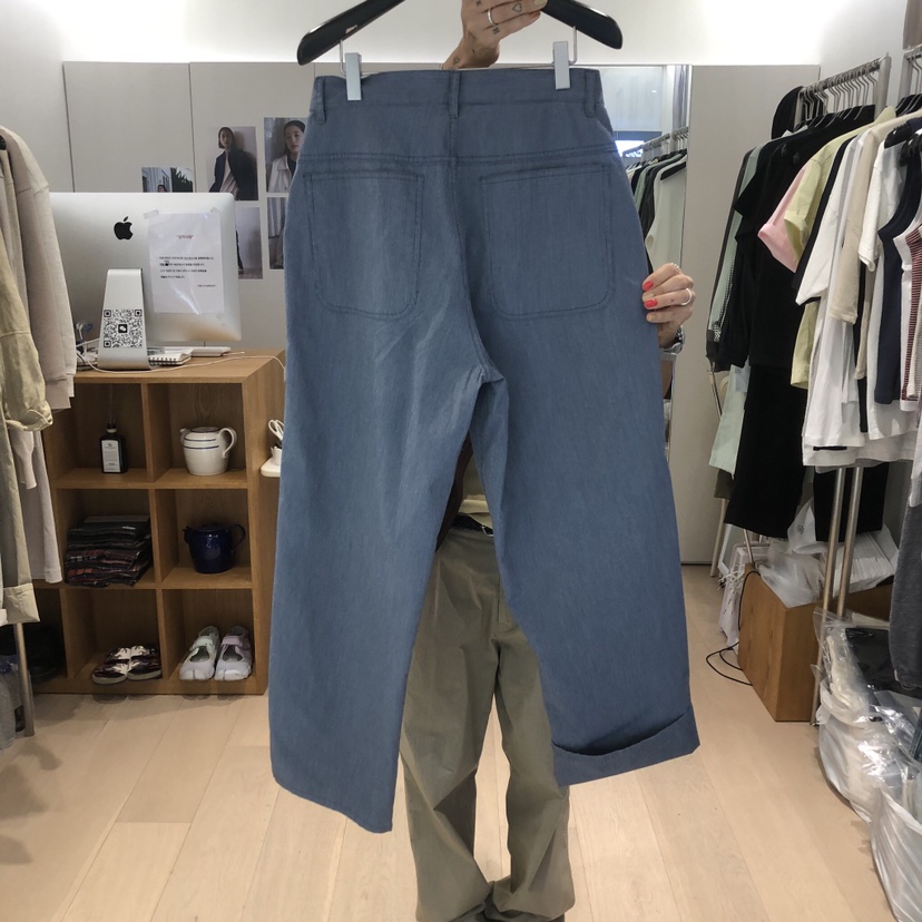 THE STARDUST韓國直郵實拍女士新款時尚推薦休閑褲不含腰帶THE STARDUST休閑褲