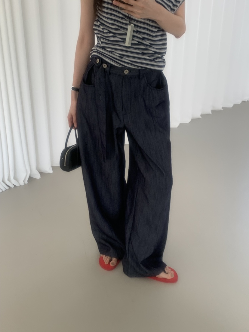 TRUE韓國直郵女裝新款人氣26春夏休閑時尚熱賣26夏季休閑褲TRUE休閑褲