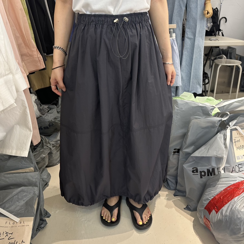 FLORAL韓國直郵女裝新品26夏季時尚休閑26春夏職業推薦長裙FLORAL長裙圖色2