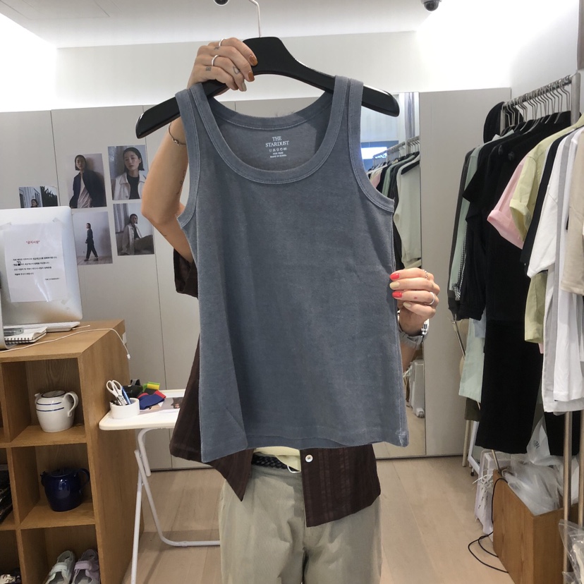 THE STARDUST韓國東大門直郵女裝新款26春夏時尚吊帶背心THE STARDUST吊帶/背心圖色2