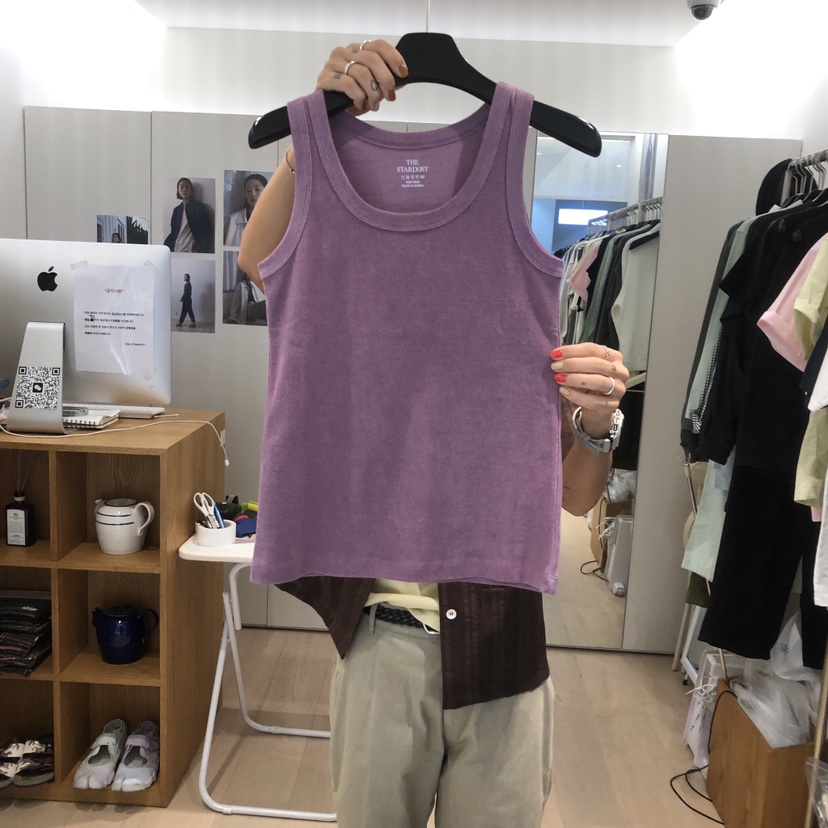 THE STARDUST韓國東大門直郵女裝新款26春夏時尚吊帶背心THE STARDUST吊帶/背心圖色4