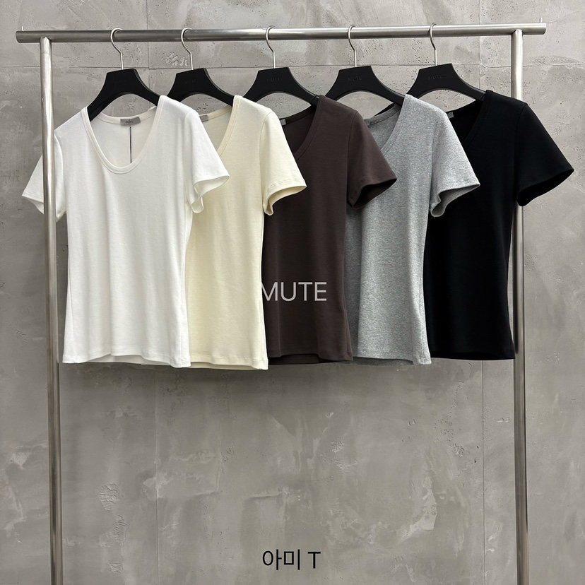 MUTE-P韓國東大門直郵女裝新品人氣職業時尚休閑熱賣T恤MUTET恤