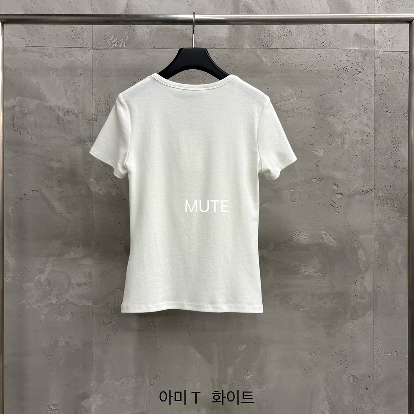 MUTE-P韓國東大門直郵女裝新品人氣職業時尚休閑熱賣T恤MUTET恤
