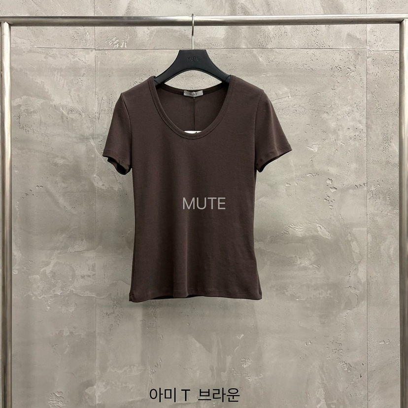 MUTE-P韓國東大門直郵女裝新品人氣職業時尚休閑熱賣T恤MUTET恤圖色3