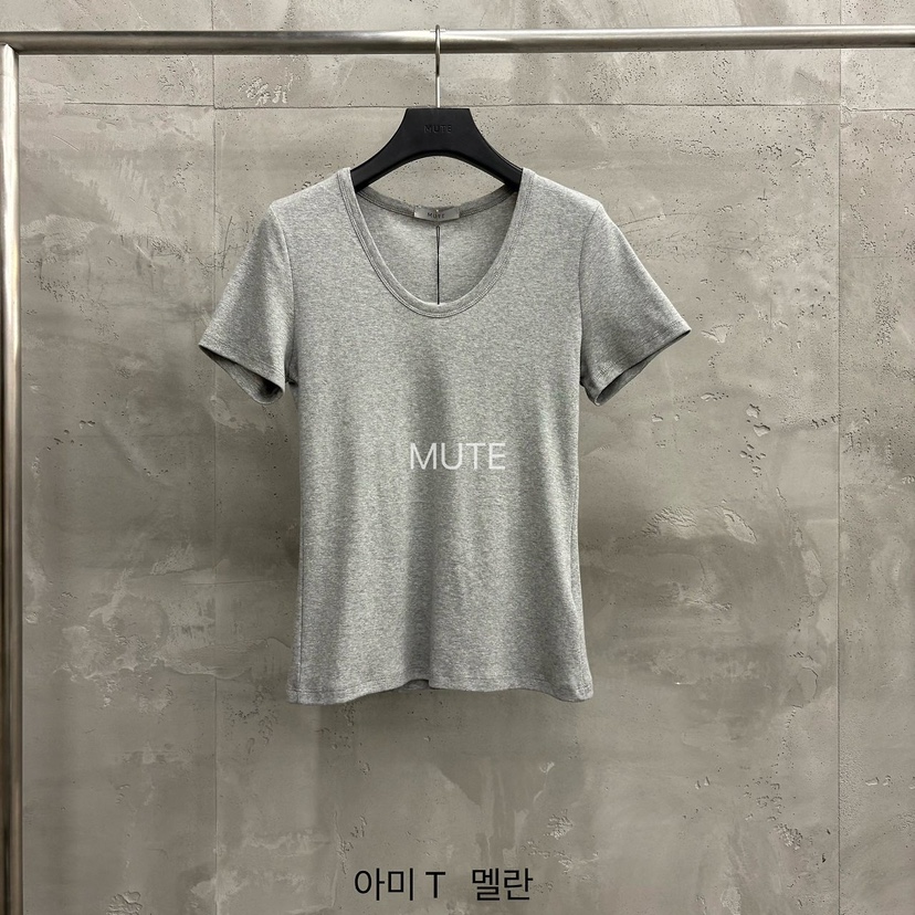MUTE-P韓國東大門直郵女裝新品人氣職業時尚休閑熱賣T恤MUTET恤圖色4
