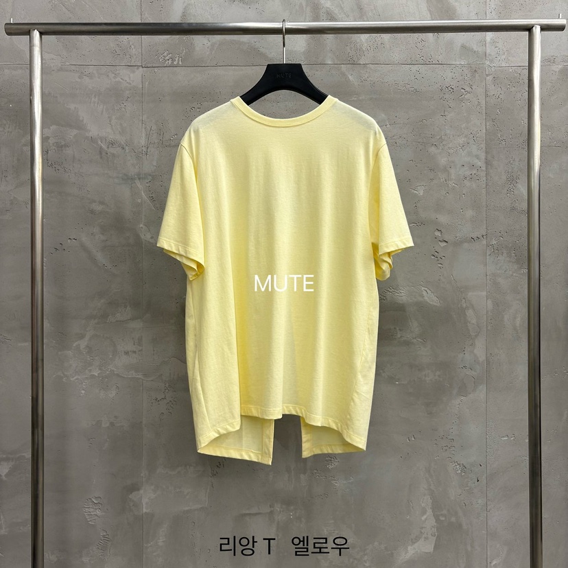 MUTE-P韓國直郵實拍女裝新品26夏季熱賣人氣推薦時尚T恤MUTET恤圖色2