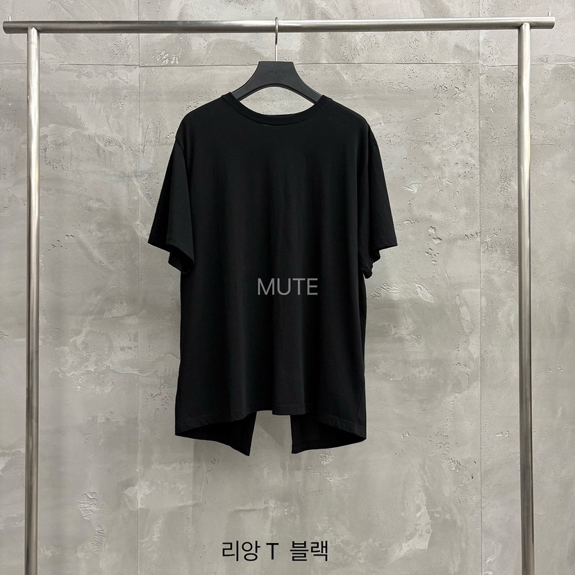 MUTE-P韓國直郵實拍女裝新品26夏季熱賣人氣推薦時尚T恤MUTET恤圖色7黑色