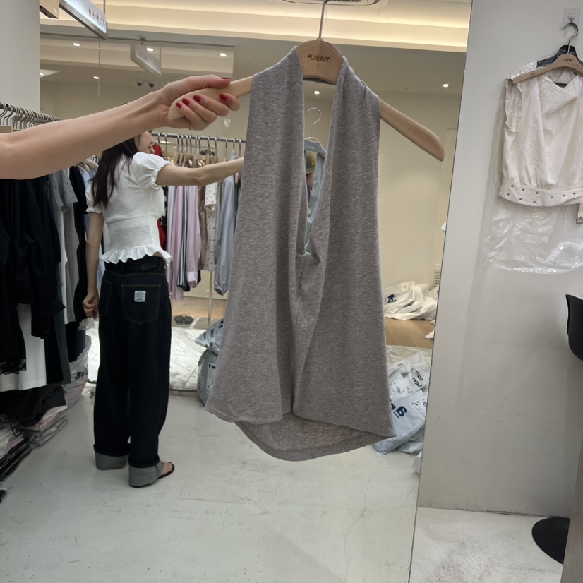 FLAUNT韓國代購女士新款熱賣休閑人氣推薦職業時尚吊帶背心FLAUNT吊帶/背心圖色2