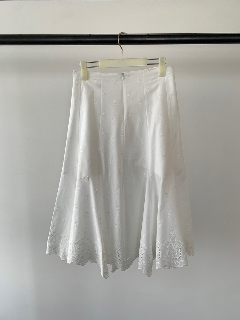 UNDERSON韓國代購女裝新品熱賣26夏季休閑半身裙中短裙刺繡UNDERSON半身裙/中短裙