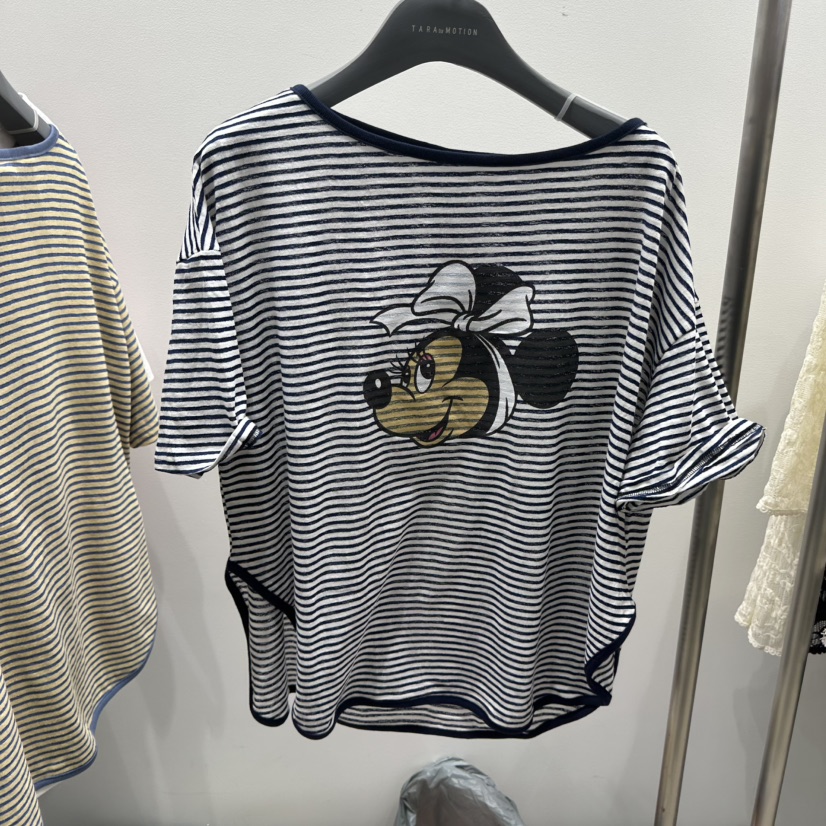 TARABY MOTION韓國東大門直郵女裝新品職業推薦時尚26春夏T恤TARABY MOTIONT恤圖色1