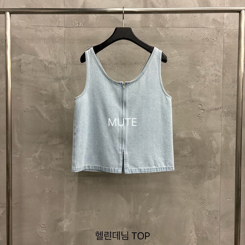 MUTE-P韓國直郵女士新款26夏季時尚26春夏休閑人氣吊帶背心MUTE吊帶/背心