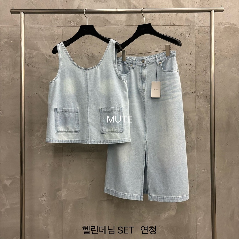MUTE-P韓國直郵女士新款26夏季時尚26春夏休閑人氣吊帶背心MUTE吊帶/背心