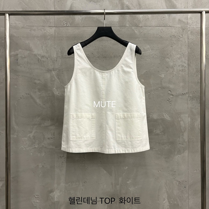 MUTE-P韓國直郵女士新款26夏季時尚26春夏休閑人氣吊帶背心MUTE吊帶/背心圖色2