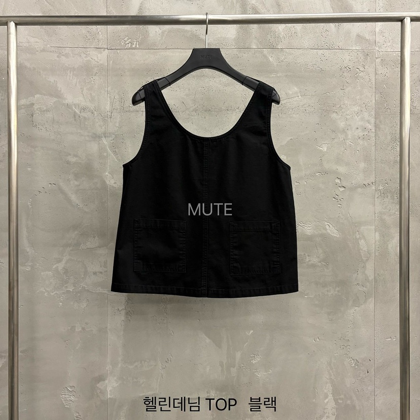 MUTE-P韓國直郵女士新款26夏季時尚26春夏休閑人氣吊帶背心MUTE吊帶/背心圖色3