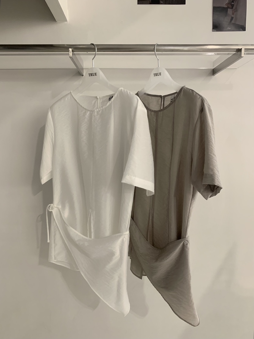 TRUE韓國直郵女士新品時尚熱賣26夏季26春夏人氣襯衫蕾絲衫TRUE襯衫/蕾絲衫