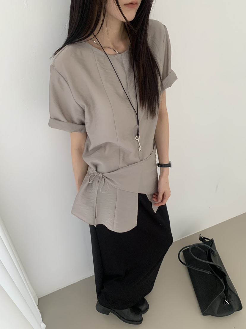 TRUE韓國直郵女士新品時尚熱賣26夏季26春夏人氣襯衫蕾絲衫TRUE襯衫/蕾絲衫