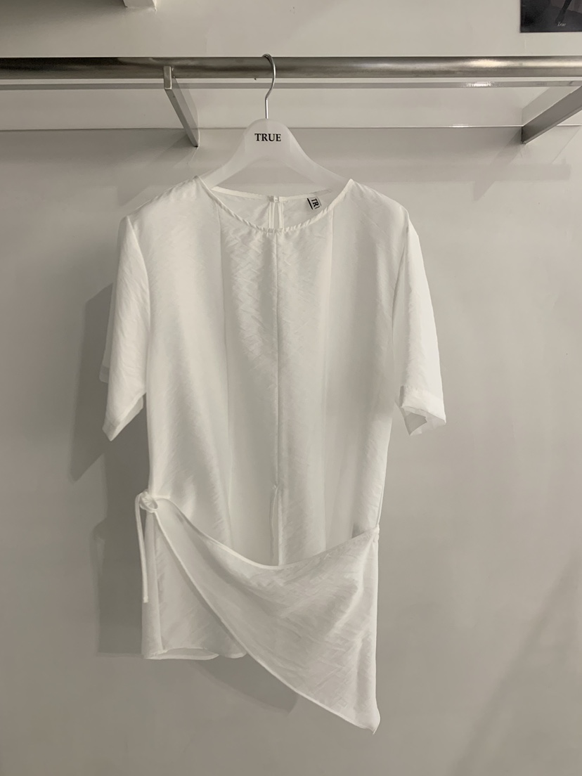 TRUE韓國直郵女士新品時尚熱賣26夏季26春夏人氣襯衫蕾絲衫TRUE襯衫/蕾絲衫圖色1