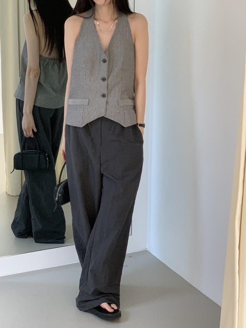 TRUE韓國東大門代購女裝新品26春夏人氣休閑熱賣吊帶背心TRUE吊帶/背心