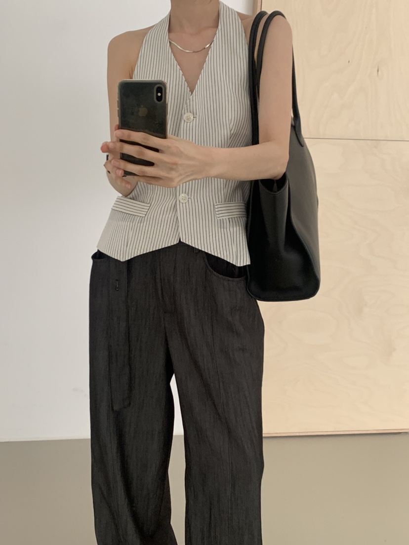 TRUE韓國東大門代購女裝新品26春夏人氣休閑熱賣吊帶背心TRUE吊帶/背心