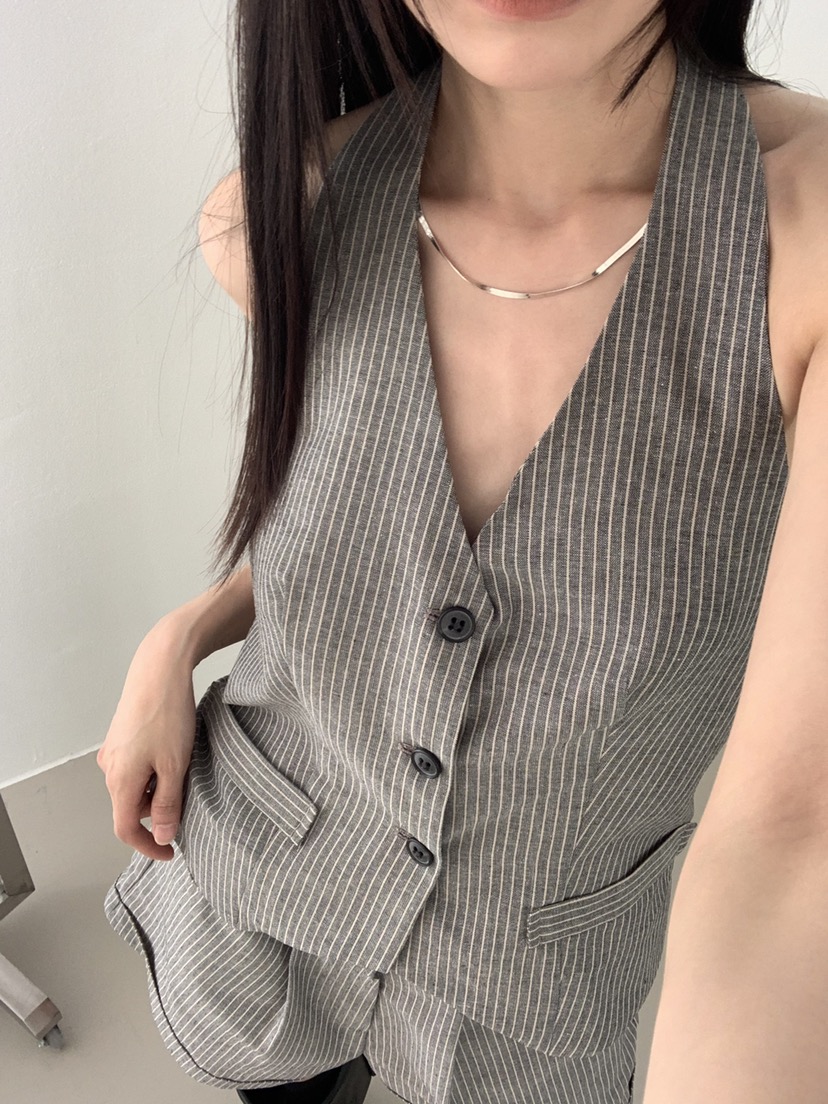 TRUE韓國東大門代購女裝新品26春夏人氣休閑熱賣吊帶背心TRUE吊帶/背心